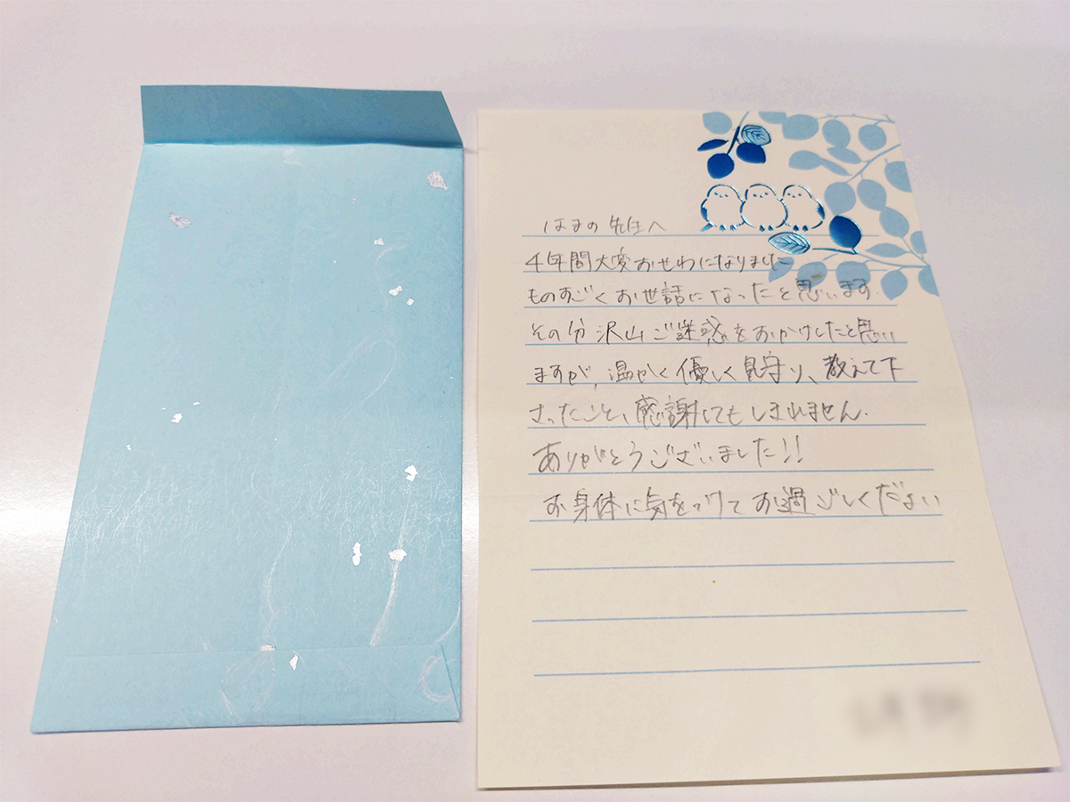 生徒の声（2021～2024年度在籍生）